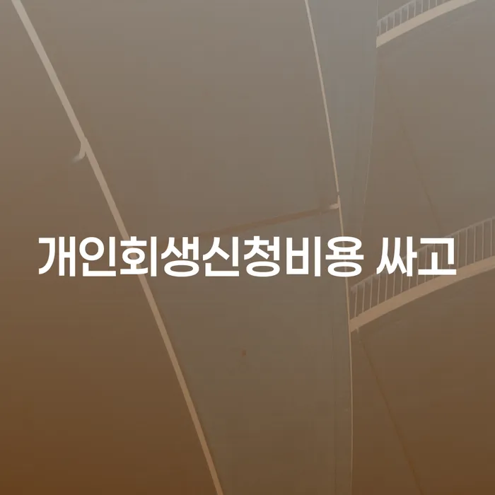 채무자 개인회생 처리방법 알아보는 꿀 팁!